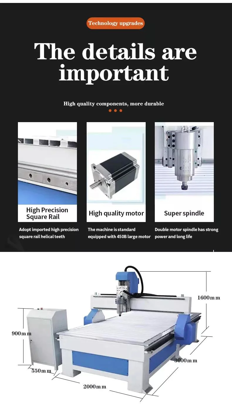 1325 Cutting CNC Router Engraving Furniture Making Machine Wood Composite Door