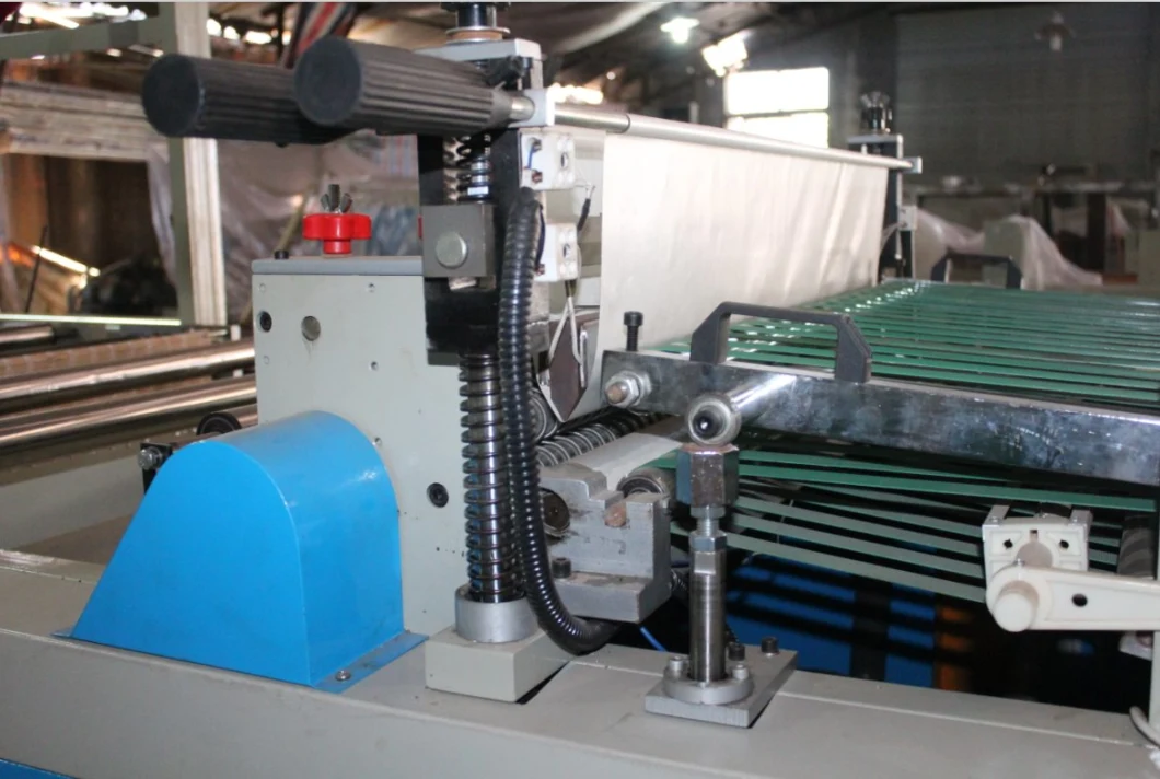 Automatic Sealing and Cutting Composite Air Bubble Bag Making Machine with Auto Gluing Function