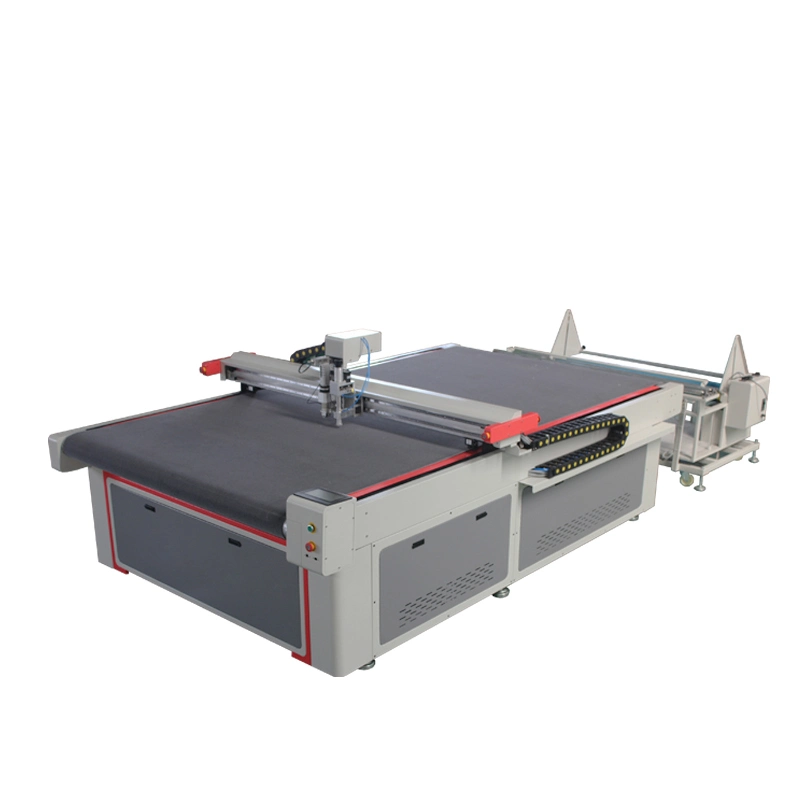 Carpet PVC EVA Foam Rubber Sheet Cutting Machine Rubber Sheet Floor Mat Oscillating Knife Blade Cutting Machine