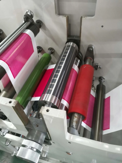 Rotary Automatic Adhesive Sticker Label Die Cutting Machine with Slitting