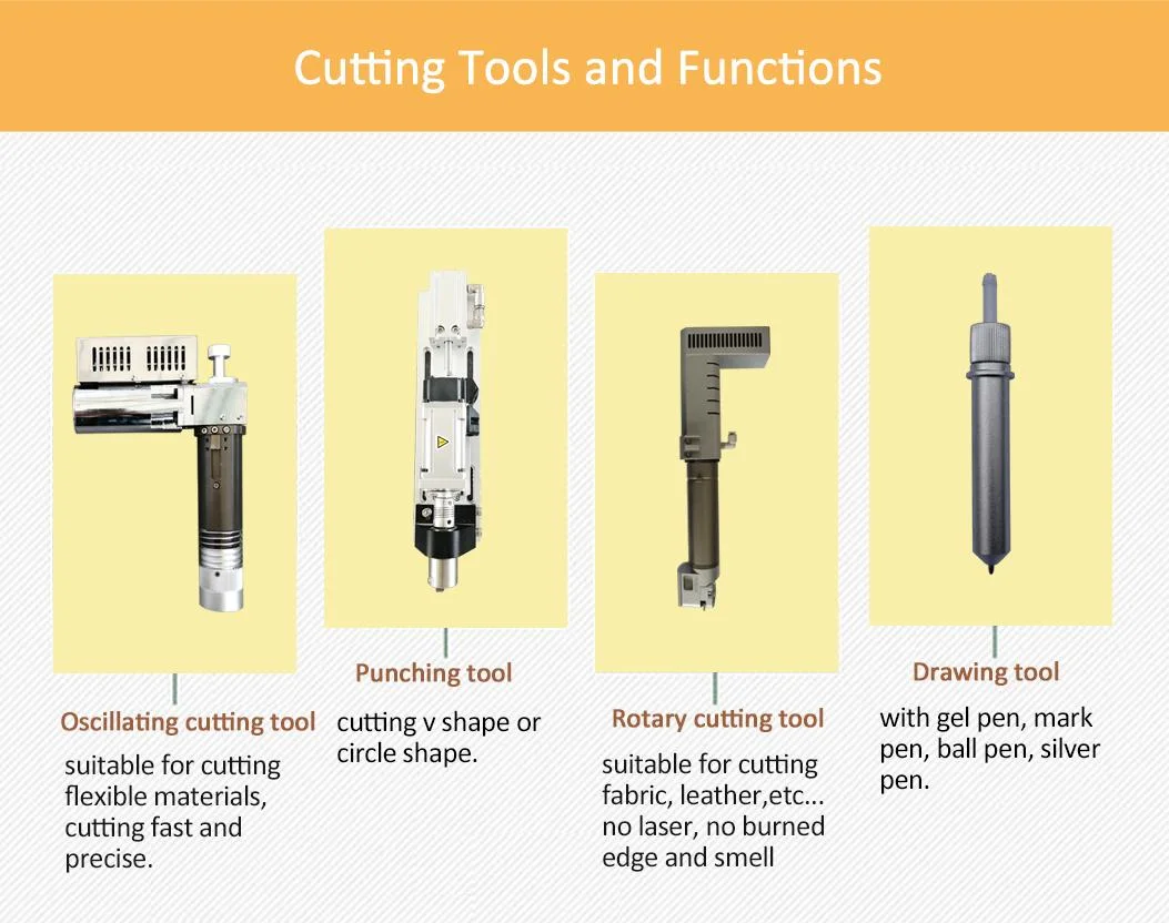 Yuchen CNC EPE EVA Foam Ruber Glass Fiber Carbon Prepreg Composite Materials Cutting Machine