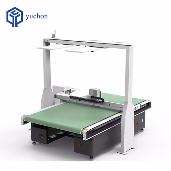 Echtleder-Naturhaut-Knifr-Schneidemaschine für die Herstellung von Shows und Taschen. Automatische Schneidemaschine