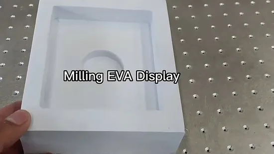 Oszillierende Messerschneidemaschine aus EVA-Schaum, EPE, Polyethylen, PE, PU-Schwamm zum Schneiden und Fräsen von kundenspezifischem Verpackungsschaum