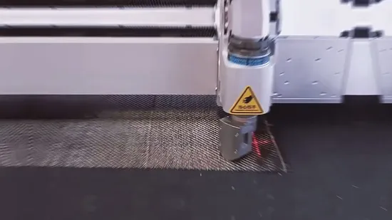 Oszillierende Messerklinge CNC-Digitalschneidemaschine für Neoprengewebe, Kohlefaser, Glasfaser, Vliesstoff, Prepreg-Stoff, Verbundwerkstoffe