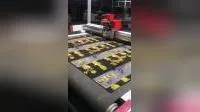 CNC-Router-Hersteller, automatische Oszilliermesser-Teppich-Teppich-Schneidemaschine, hohe Präzision